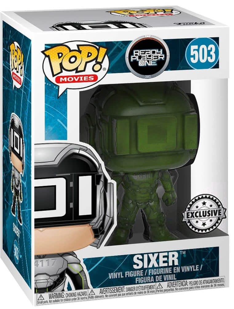 FREE POP PROTECTOR FUNKO POP READY PLAYER ONE SIXER JADE EXCLUSIVE