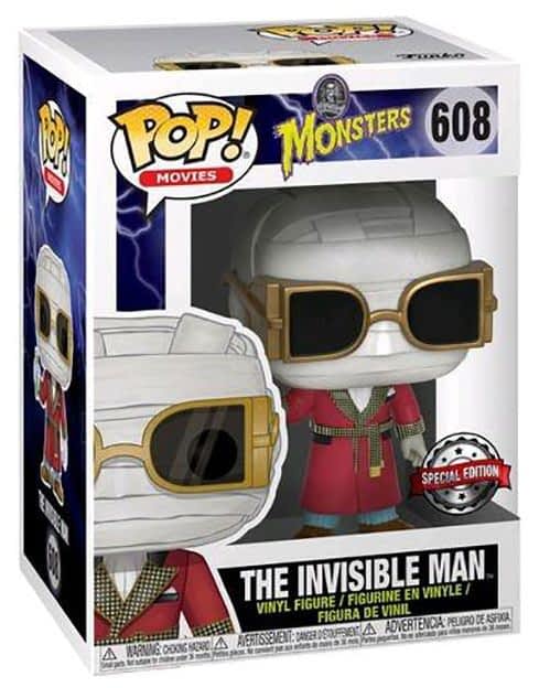 Universal Monsters - The Invisible Man Pop! Vinyl Figure #608