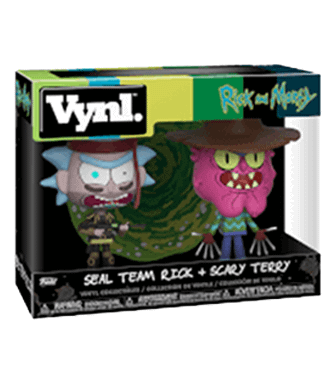 Funko VYNL Morty Seal Rick and Scary Terry Collectible Figure Multicolor for sale online