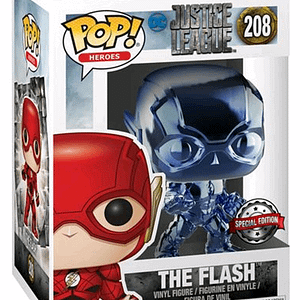 Justice League Movie – The Flash (Blue) Chrome Pop! Vinyl Figure #208
